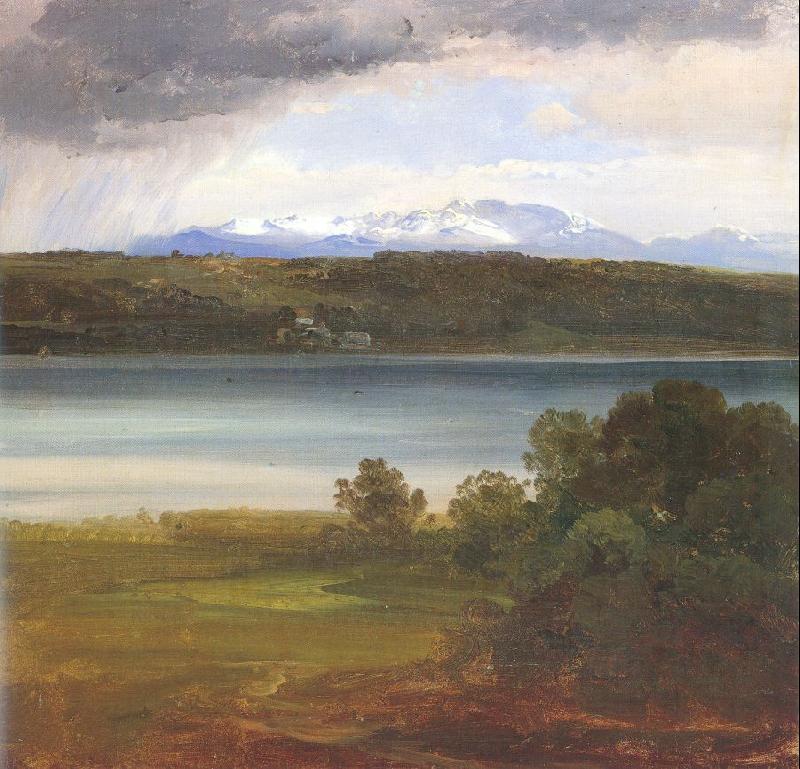 Morgenstern, Christian View Across Lake Starnberg to the Benediktenwand Sweden oil painting art